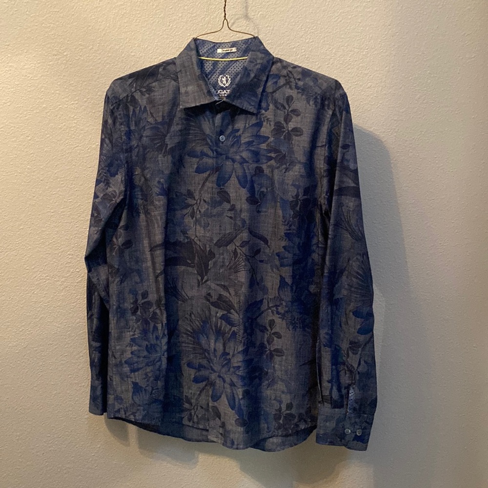 Bugatchi mens dress shirt